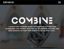 Tablet Screenshot of combine.se